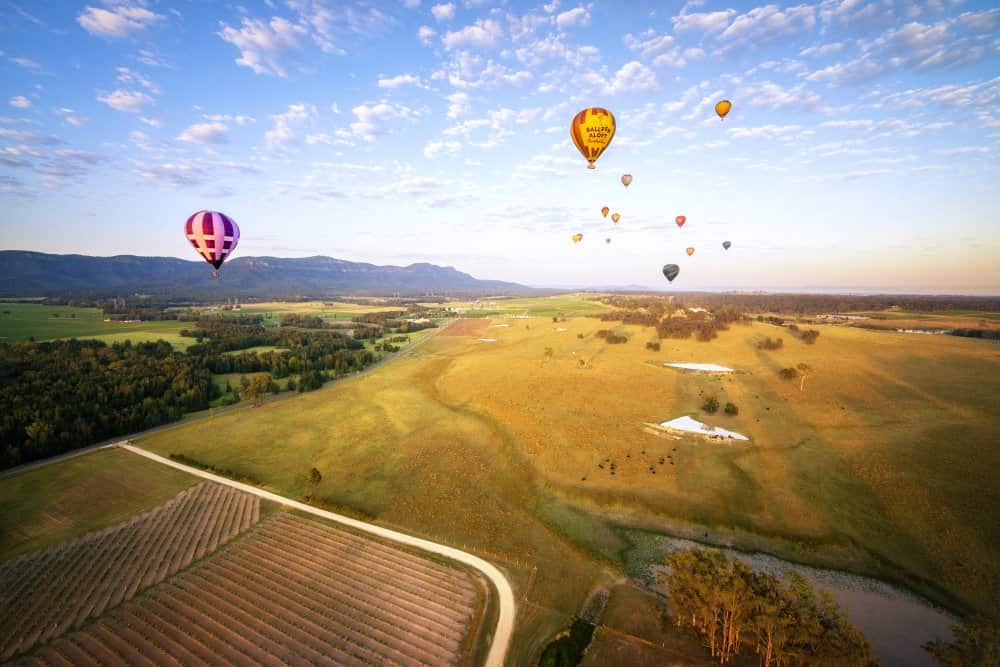 HUNTER VALLEY HOT AIR BALLOON