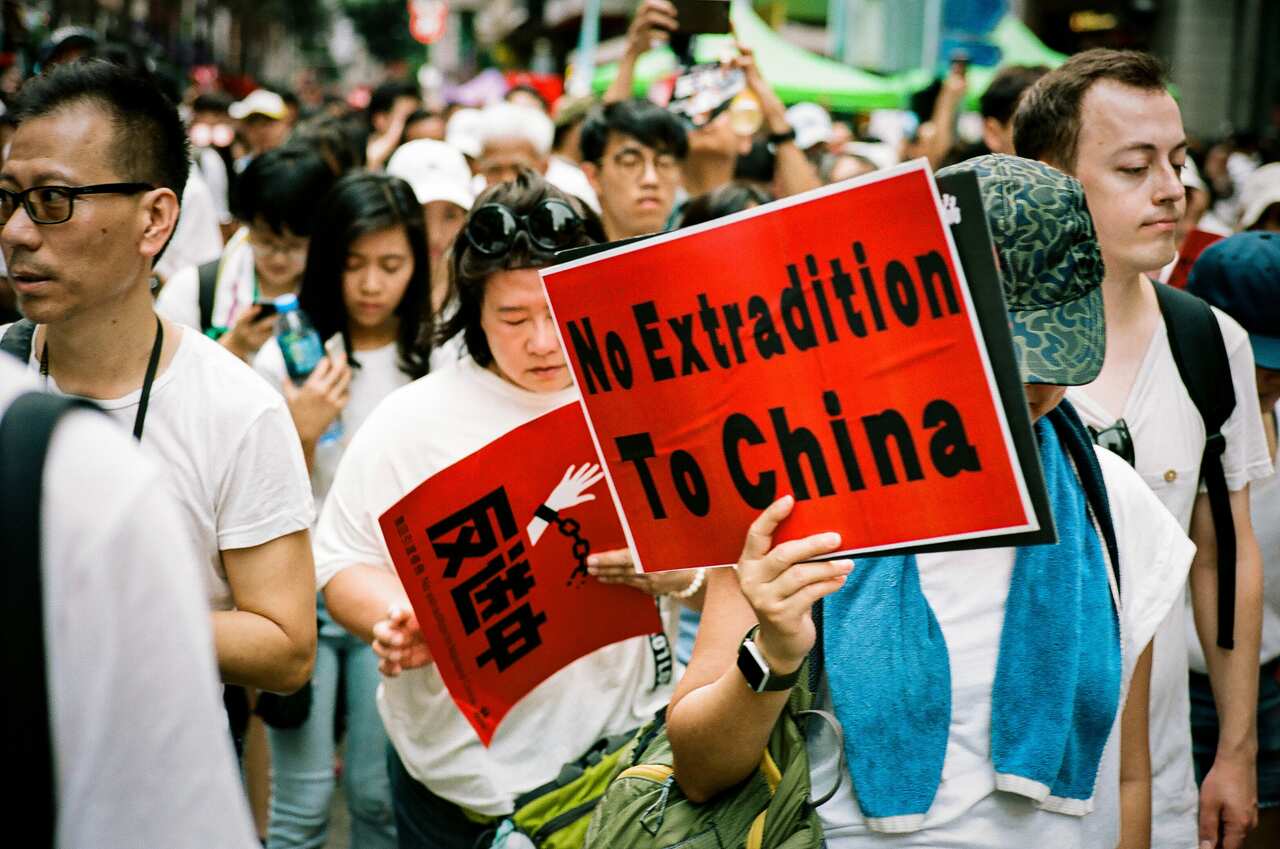 Protesters in Hong Kong take to the streets to fight a new extradition law that would allow people arrested in Hong Kong to be extradited to China.