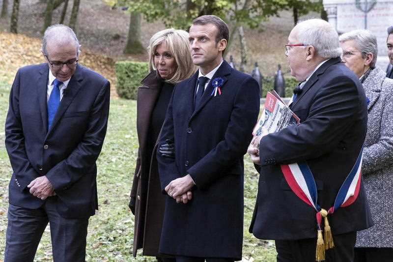 Macron has pushed for a joint European Union military force, saying Europe needs to ease its reliance on the US.