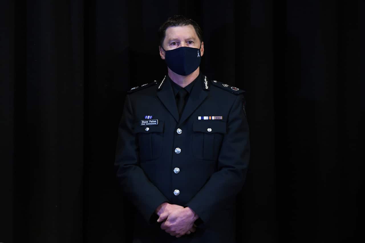 Victorian Police Chief Commissioner Shane Patton 