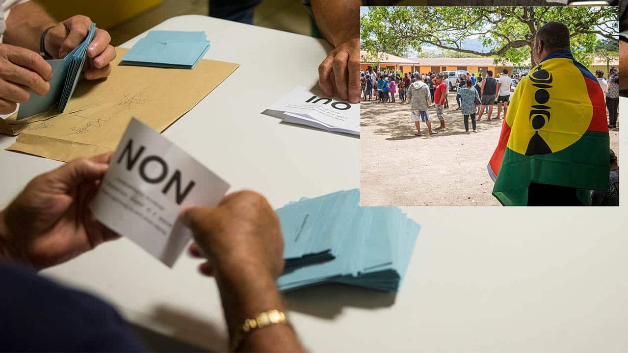 New Caledonia has rejected independence from France.