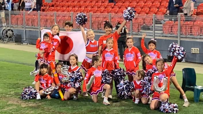 sakura kids cheerleading