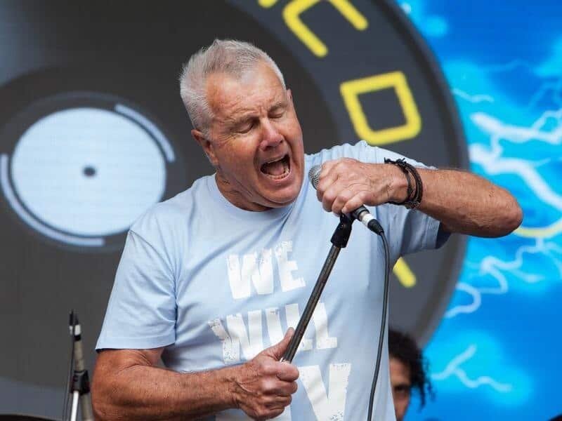 Daryl Braithwaite performs at One Electric Day Music Festival.