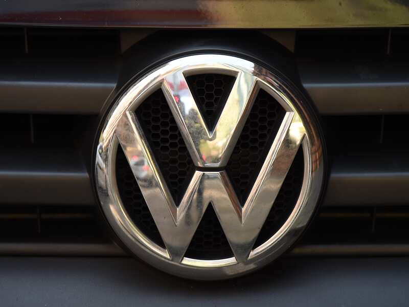 A Volkswagen logo