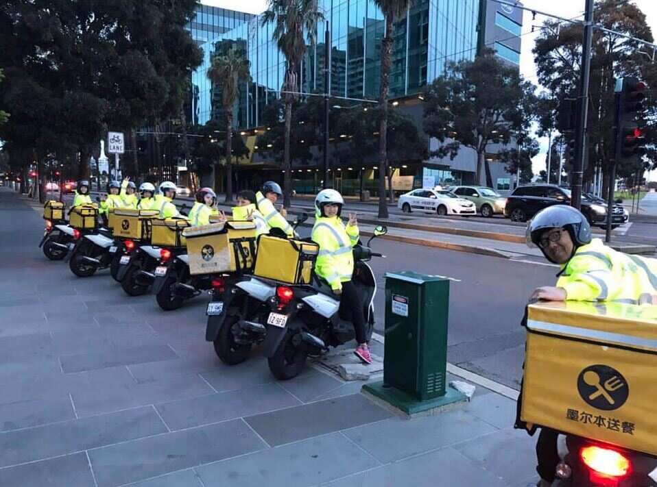 Delivery company EASI has denied any connection to the Facebook ads. 