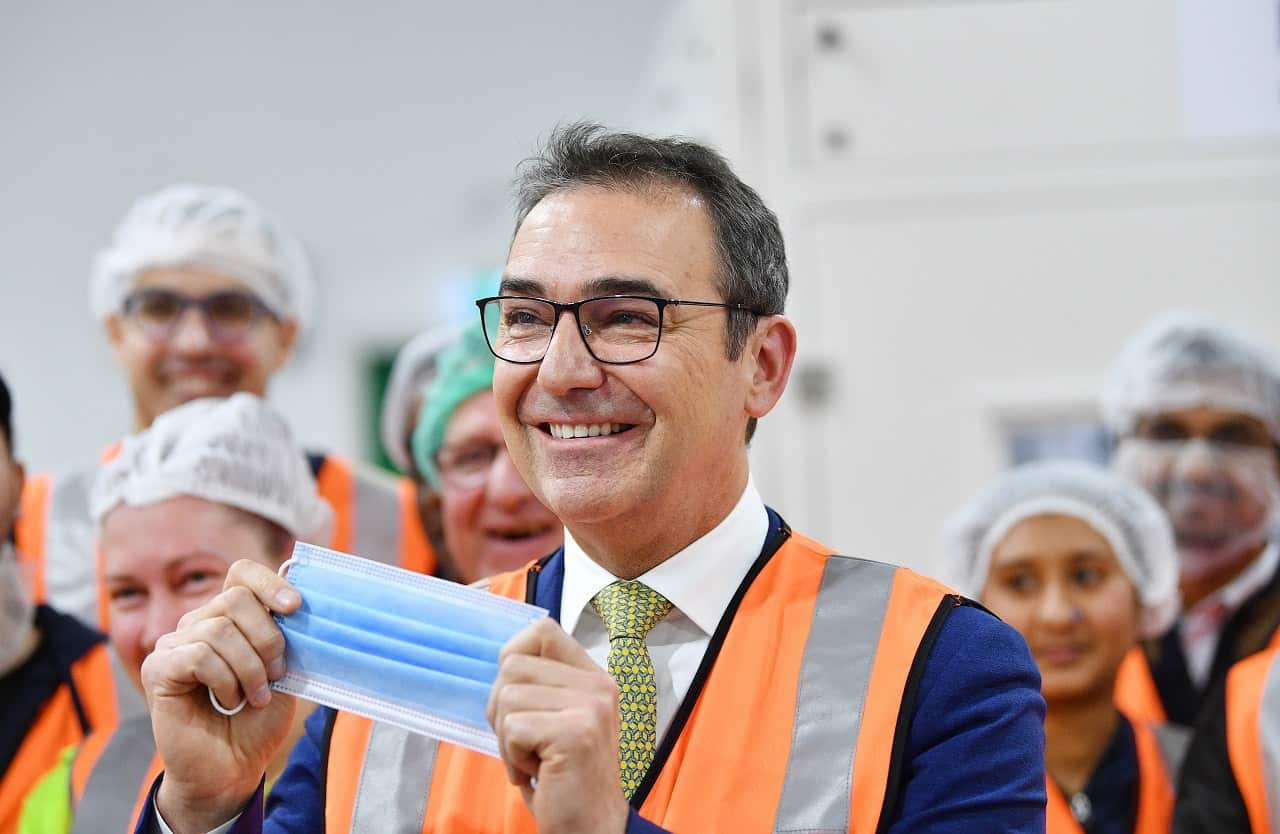 South Australian Premier Steven Marshall this week.