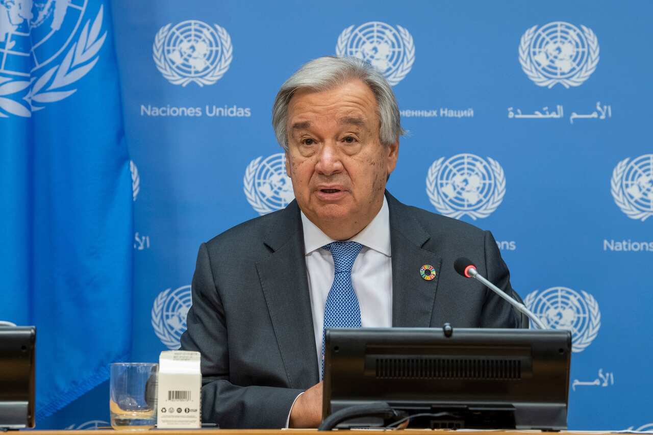 UN Secretary-General Antonio Guterres
