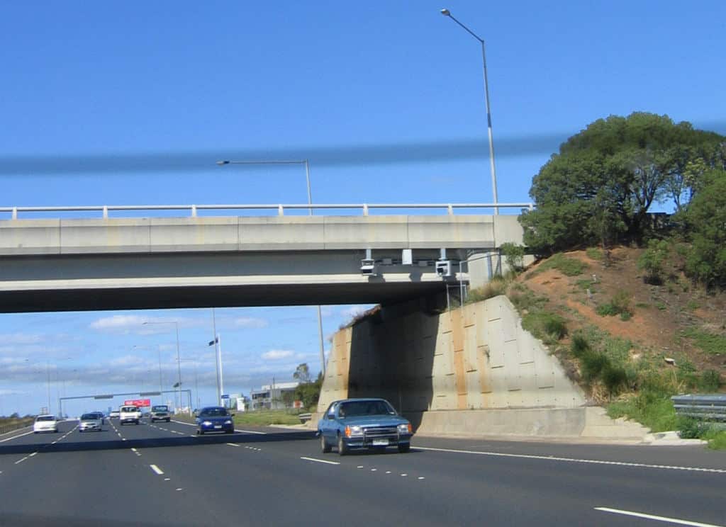 Princes Freeway, Point Cook, Forsyth Road Bridge 
