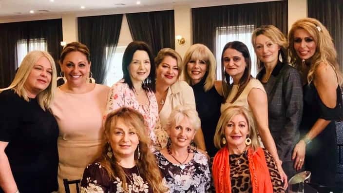 "m.a.d. woman foundation" and AHEPA's "Daughters of Penelope" event. 