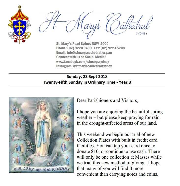 St Mary's Cathedral Sydney