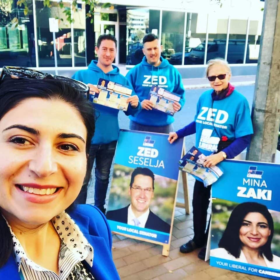 Mina Zaki - Liberal Candidate for Canberra
