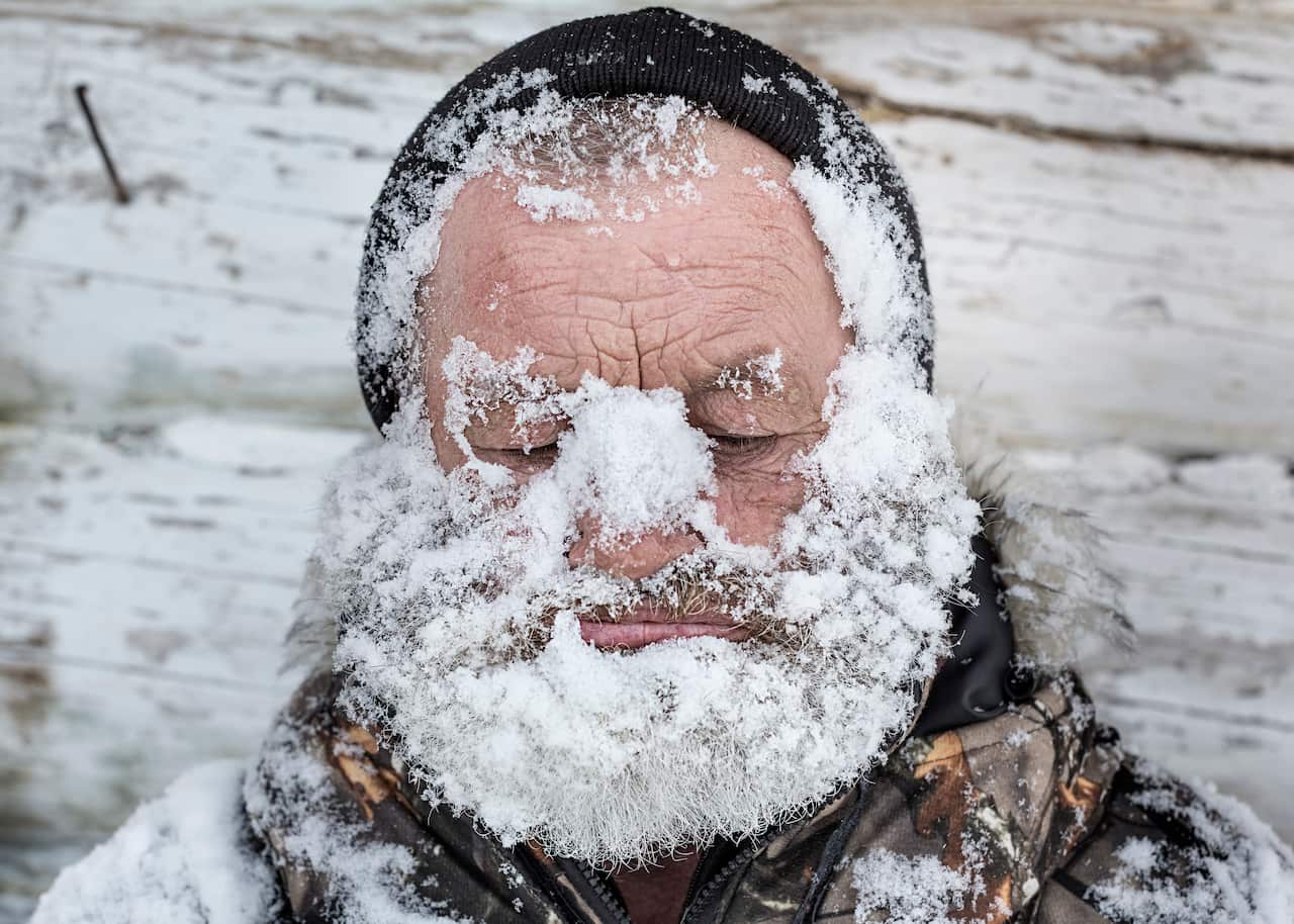 "Out Of The Way" shows a hereditary hunter in a small settlement near Nizhnyaya,Tunguska River, Russia.