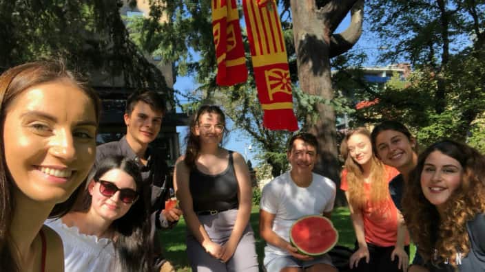 the Melbourne University Macedonian Student Society 