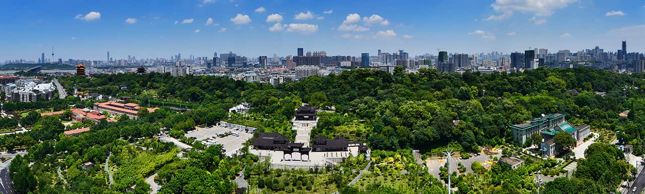 黄鹤楼所在地区全貌