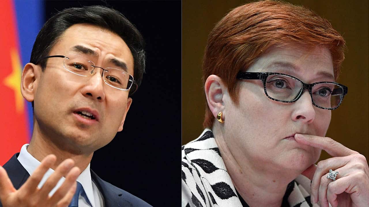 Foreign Minister Marise Payne's insistence Beijing should be called out for human rights abuses has prompted China lodging 'stern representations' to Australia.