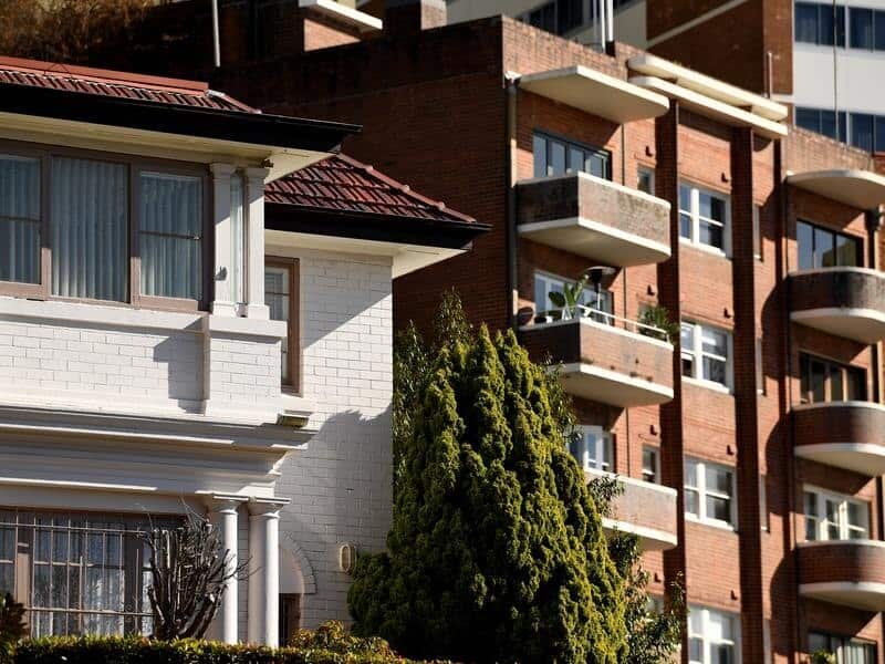 Residential housing in Sydney's inner east.