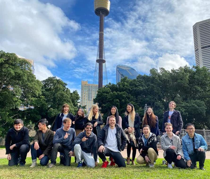 Amy在悉尼举办“中文角”活动。