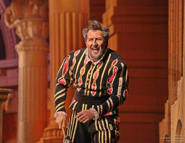 Russian opera singer A.Krasnov