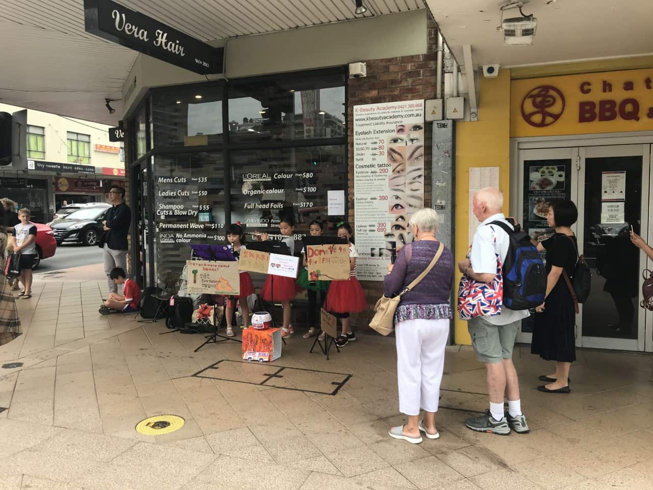 Christmas Busking for RFS