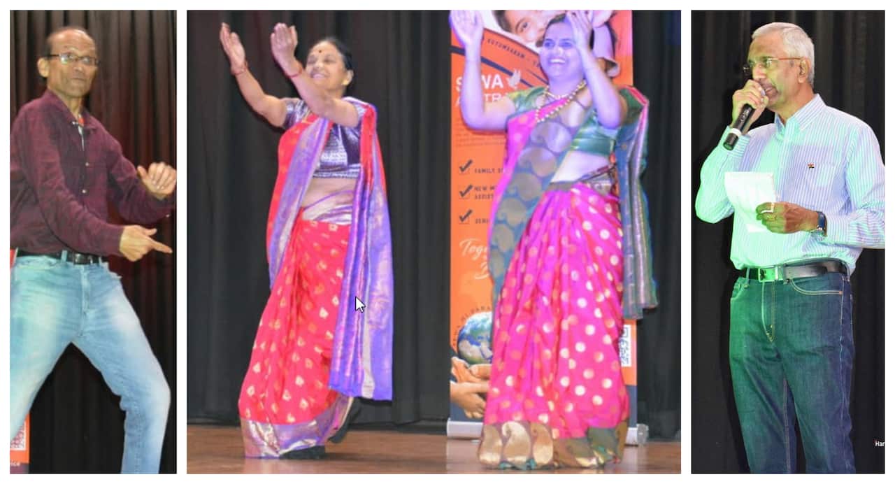 Senior citizens in Sydney took part in a talent show.