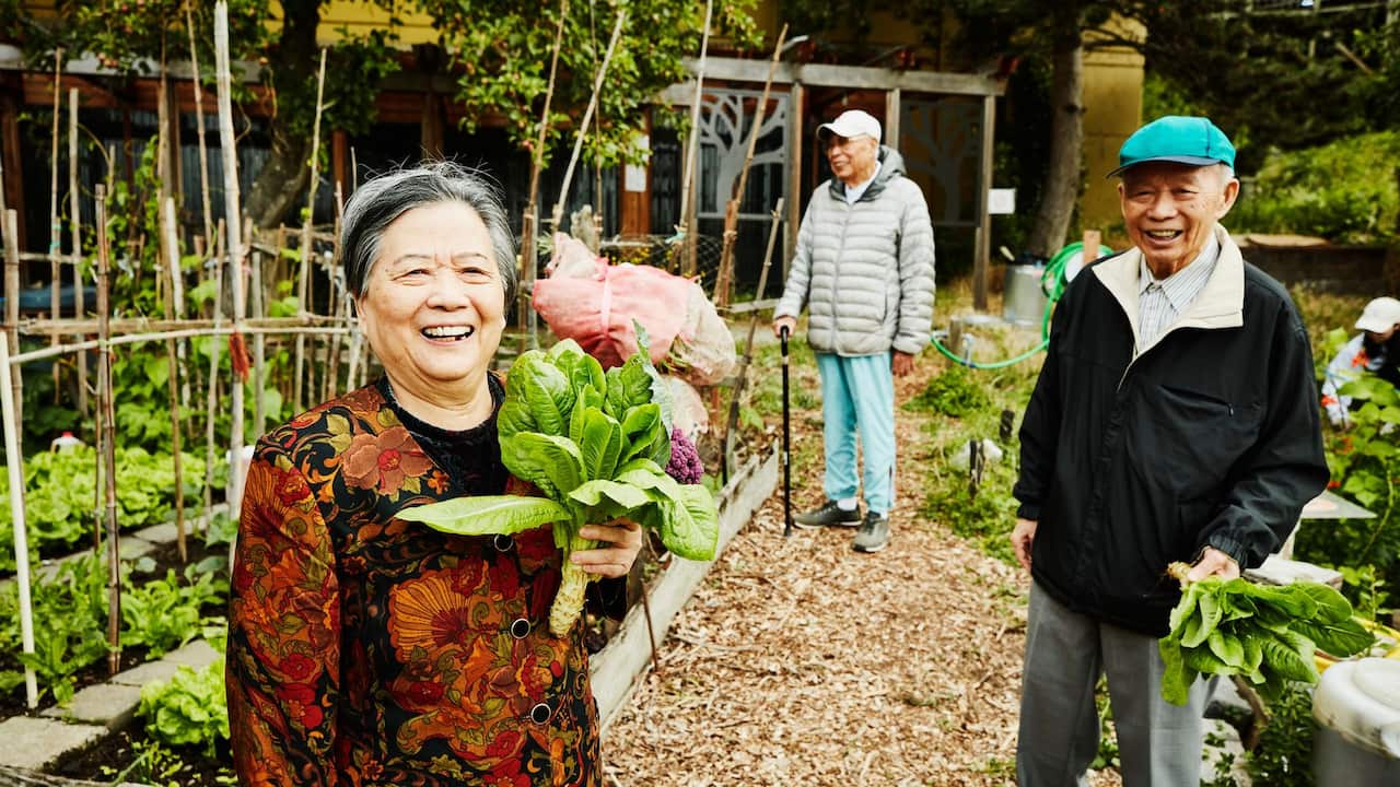 Community garden: Getty Images/Thomas Barwick