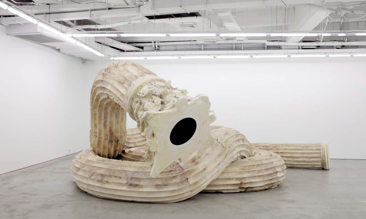 "Hello" 2019 by Xu Zhen