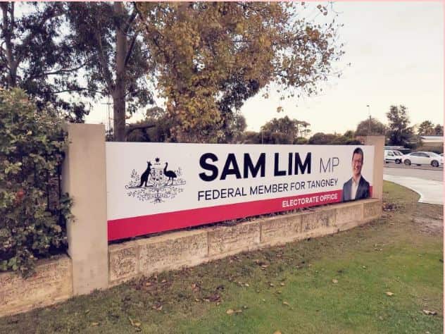 Sam Lim MP electorate office in Perth