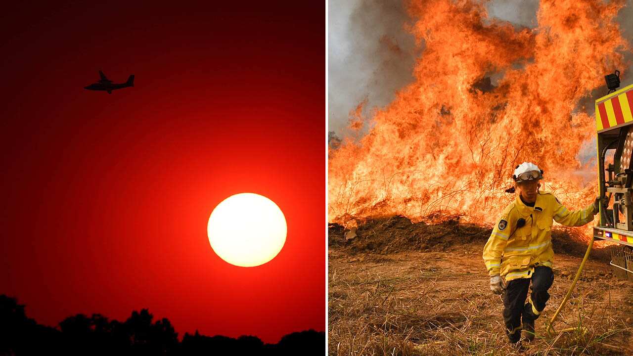 Hundreds of people are holed up in evacuation centres on Queensland's Sunshine Coast as crews wait to see how many homes have been lost to a ferocious fire.