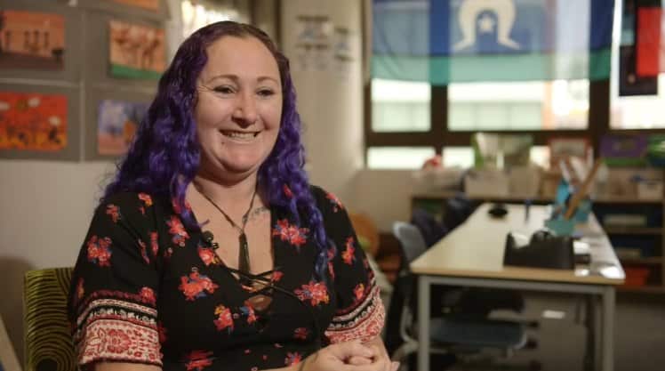 Peta-Joy Williams teaches Wiradjuri