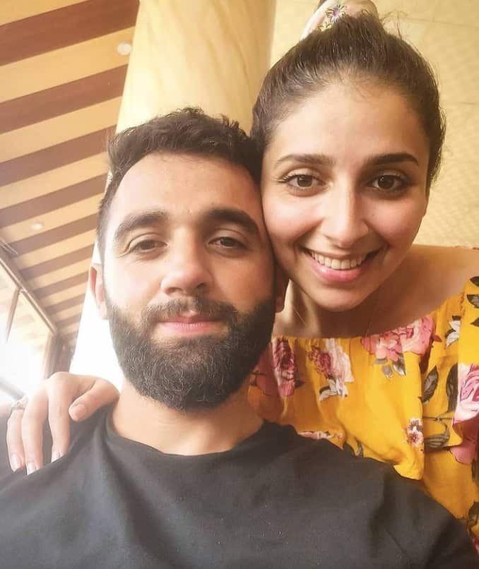 Moe Haidar and his wife