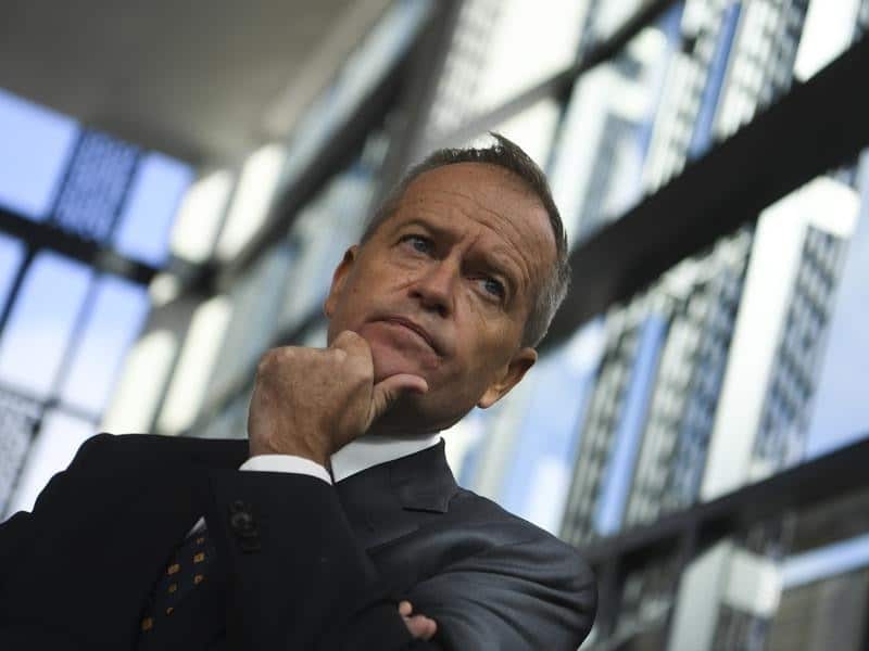 Opposition Leader Bill Shorten