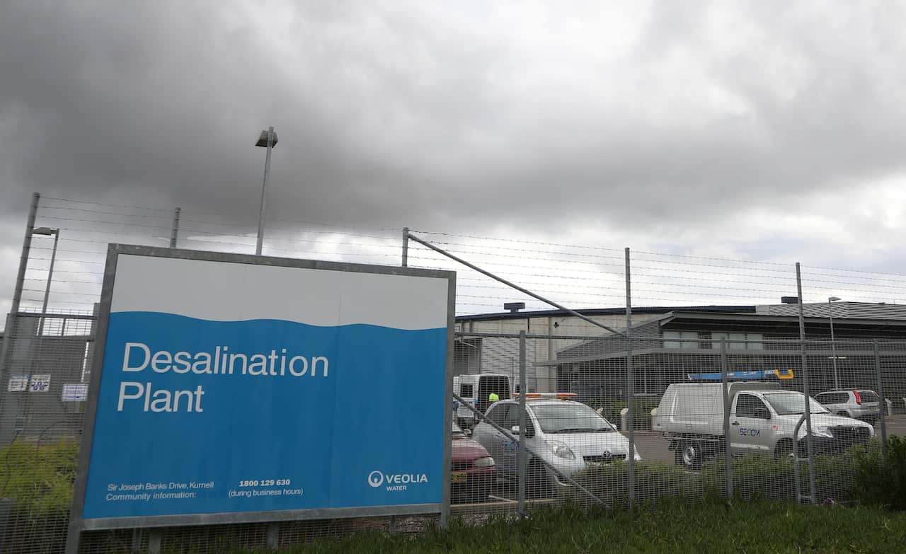 Sydney's desalination plant.