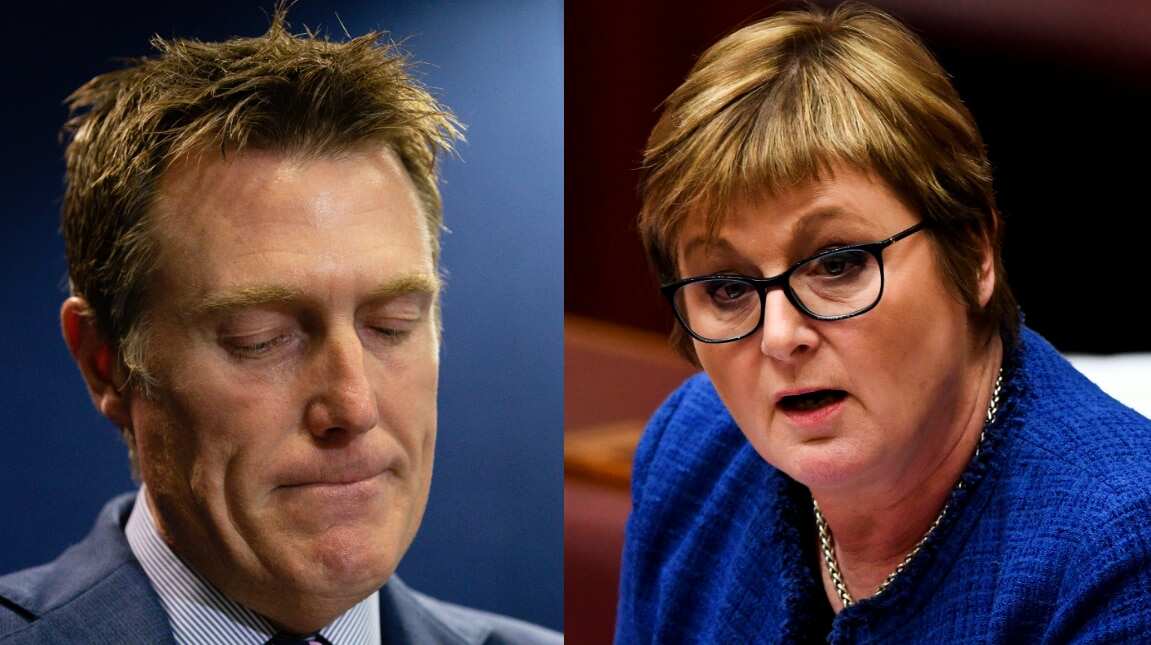 Key ministers Christian Porter and Linda Reynolds have been stripped of their portfolios.