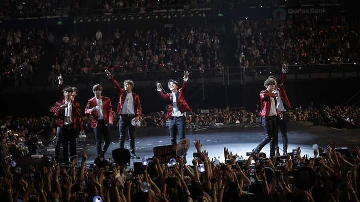 BTS concert in Sydney, 2017