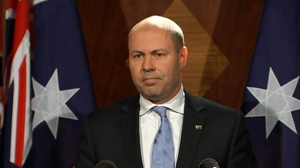 Treasurer Josh Frydenberg.