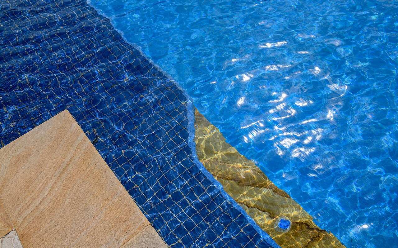 A stock image of a backyard swimming pool at a home in Sydney, Tuesday, October 17, 2017. 
