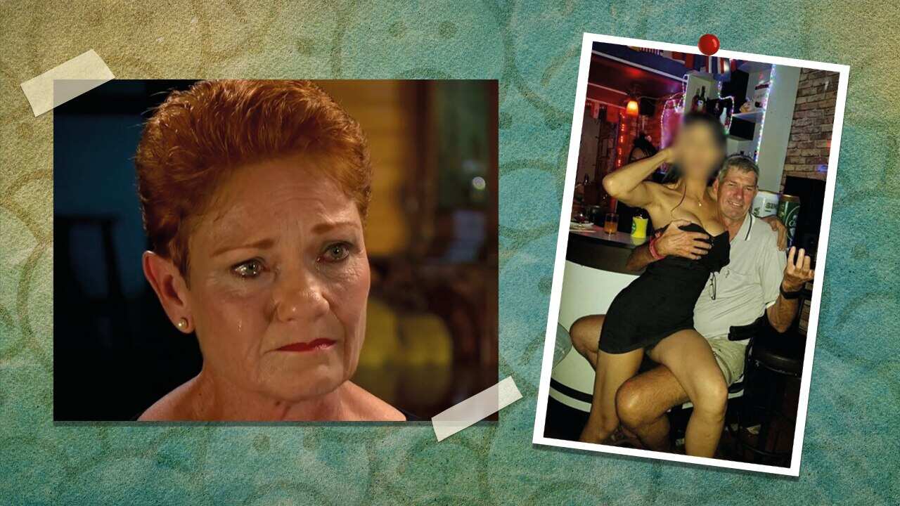 Pauline Hanson broke down on Nine's A Current Affair following a spate of recent scandals.  