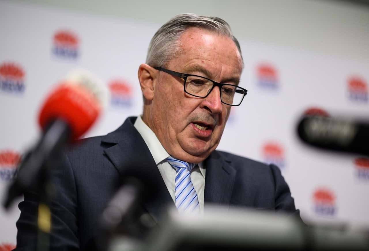 NSW Minister for Heath Brad Hazzard