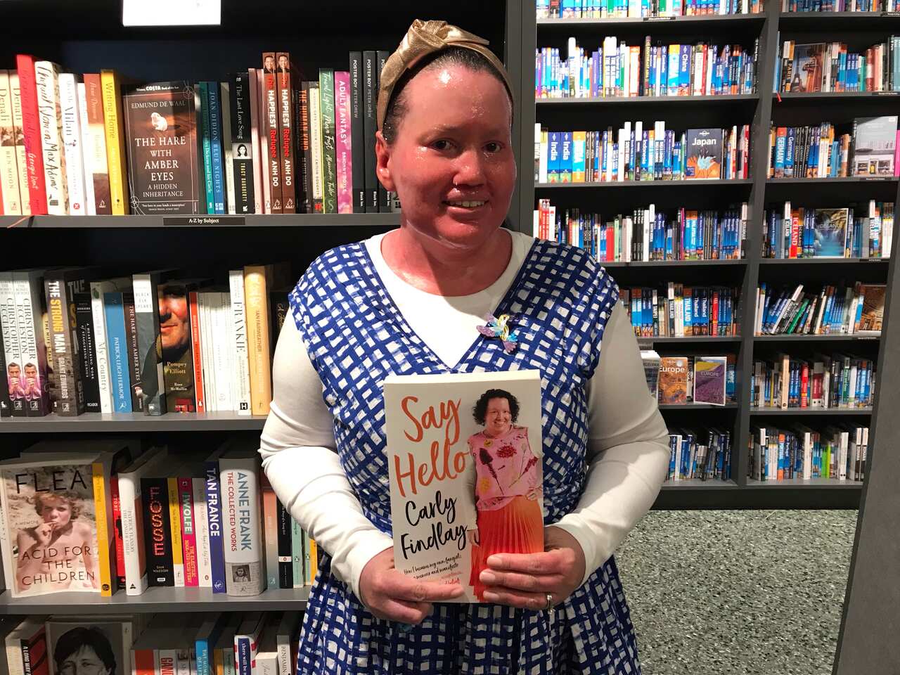 Medal of the Order of Australia recipient and appearance activist Carly Findlay.