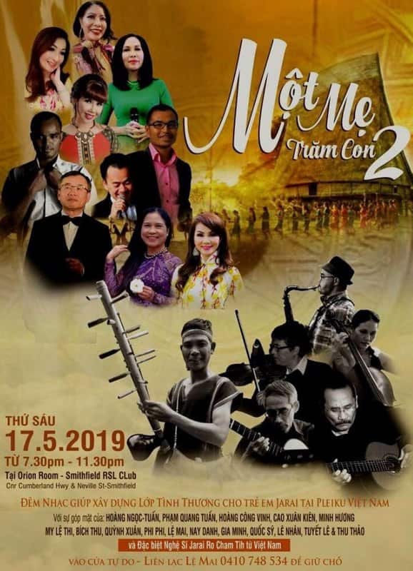 Poster đêm diễn Một Mẹ Trăm Con 2019