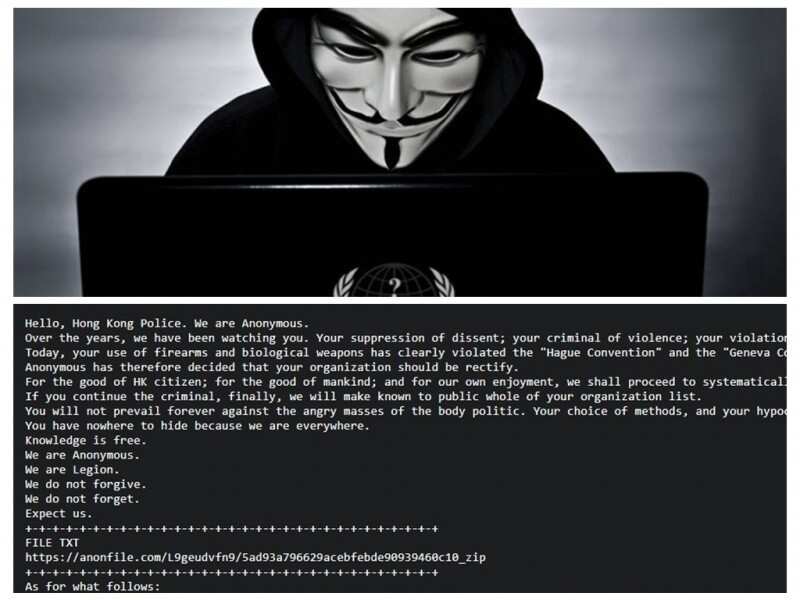 Anonymous Message to the People of Hong Kong