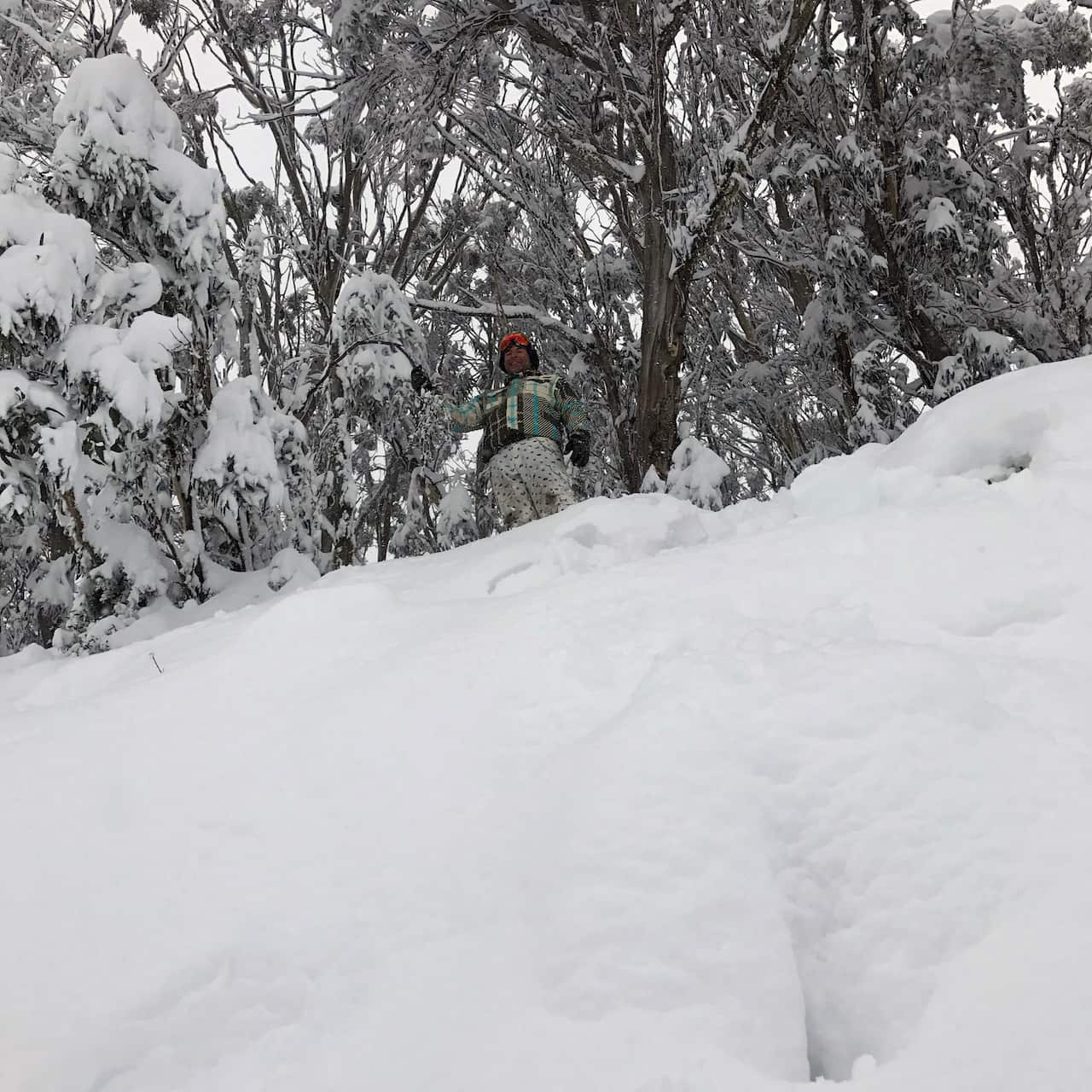 Falls come as road closure and weather warnings remain in places across parts of the state.