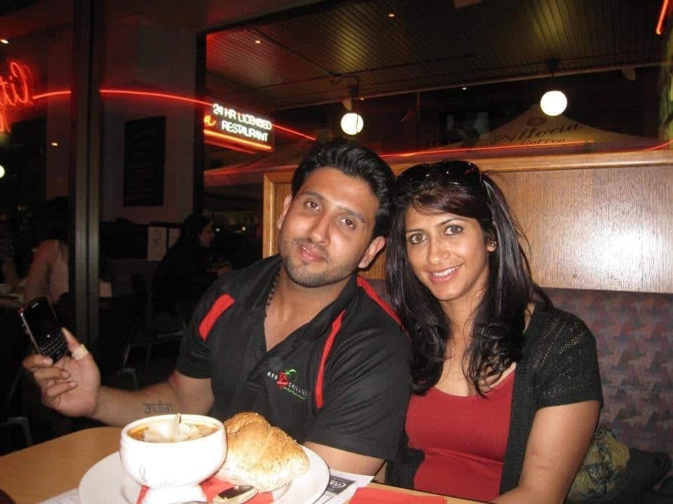 Manisha Chaubal-Menon and friend who became her live donor in 2012.