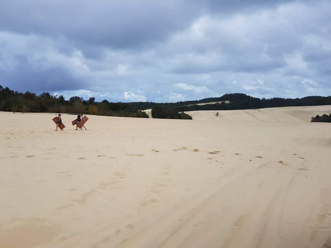 Image of Moreton Island's landscape
