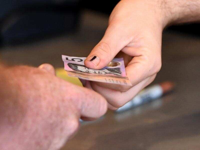 A cash payment