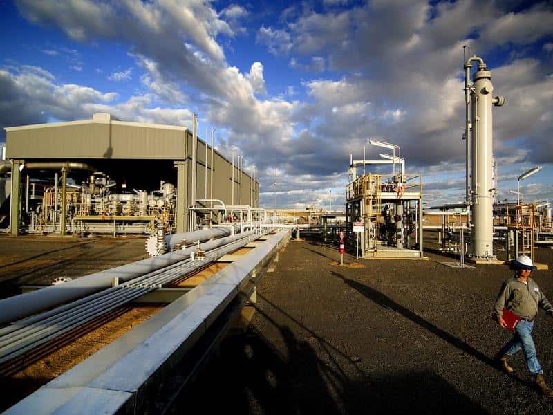 Origin Energy's Taloona gas plant.