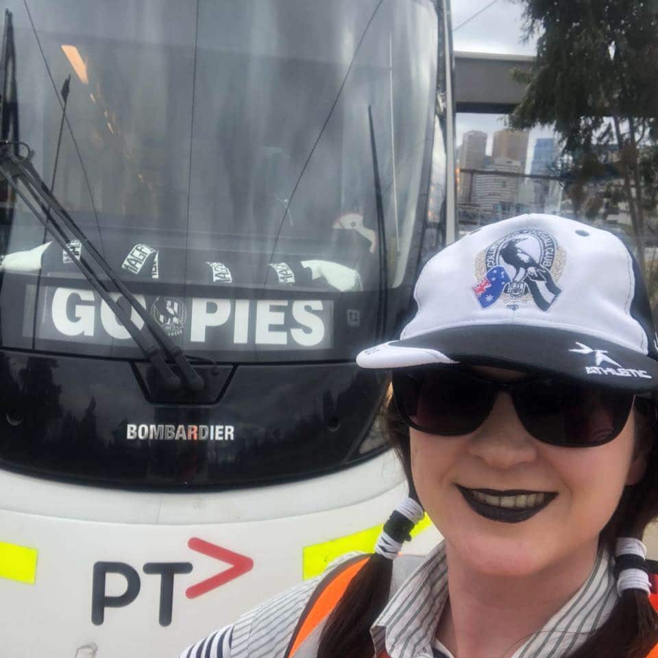 Marina Bykova, tram driver from Melbourne