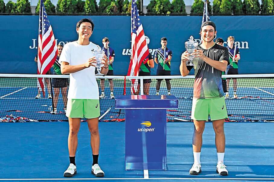 黃澤林美網青少年男雙奪冠