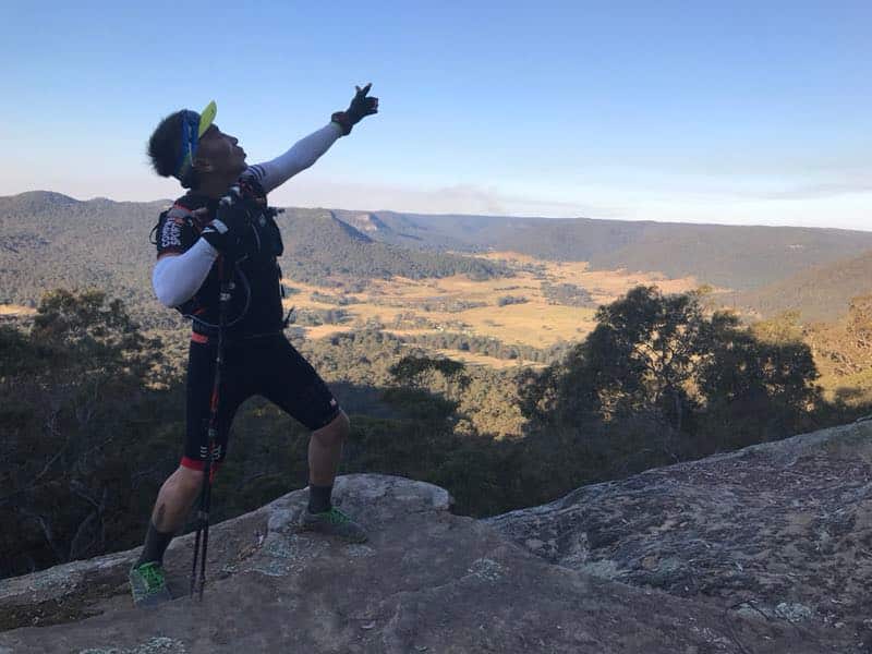 Steven Wang, the honorary president of the Australian Chinese Triathlon Club