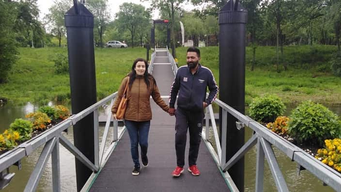 Natasha and Malkit Singh